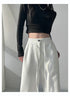 KELTIS Drawstring Wide Leg Trousers